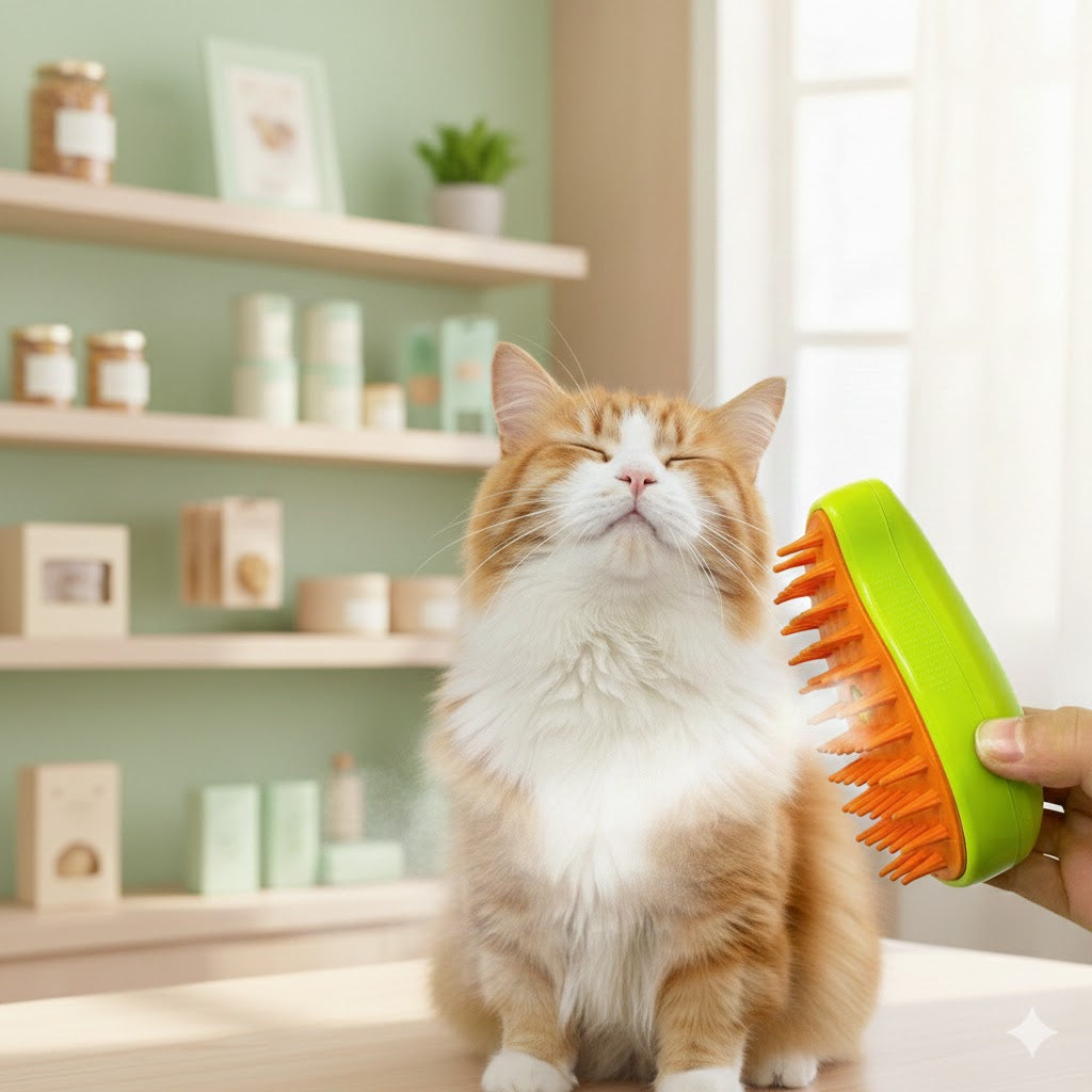 CEPILLO A VAPOR PARA MASCOTAS